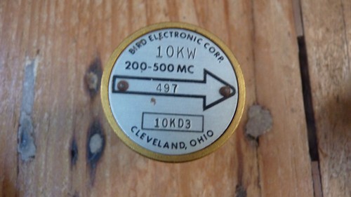 Bird wattmeter element 10kw - wattmeter,