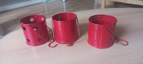 Garden red hanging candle