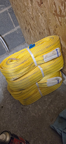 Yellow webbing lifting - webbing,