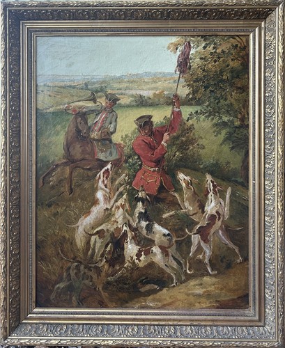 19th century antique - antique, oil