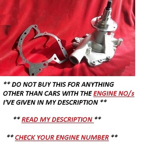 Rover sd1 water - v8,