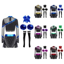 Women Outfits Costume Cheer