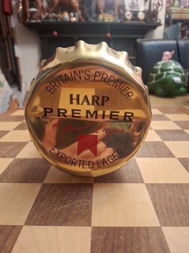 Harp premier lager advertising - premier,