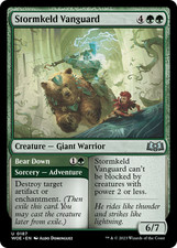 MTG Stormkeld Vanguard // Bear