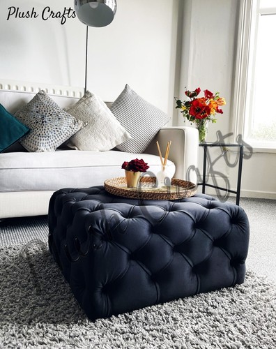 Chesterfield footstool coffee - chesterfield, footstool/coffee
