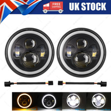 DOT 7'' Round Black LED