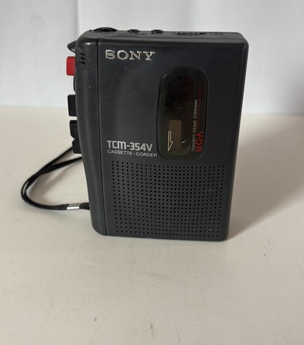 Sony tcm 354v cassette corder - tcm-354v,