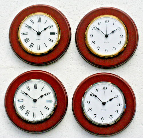 Mahogany wall clocks - mahogany,