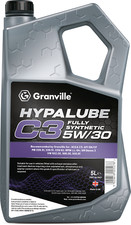 Granville 5w30 C3 Fully Synthetic Engine Oil 5L Low Saps BMW LL-04