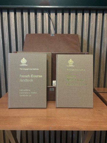 Linguaphone french course - linguaphone, set
