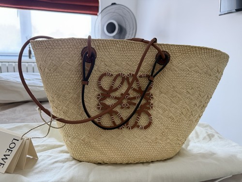 Loewe medium anagram basket - loewe,