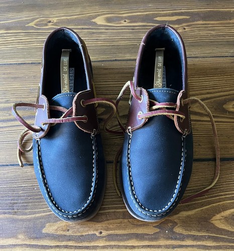 Sterling hunt leather boat - &,