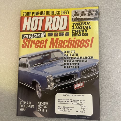Hot rod magazine june - hot,