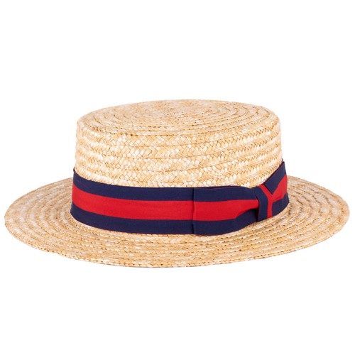 Zakira classic straw - straw, boater