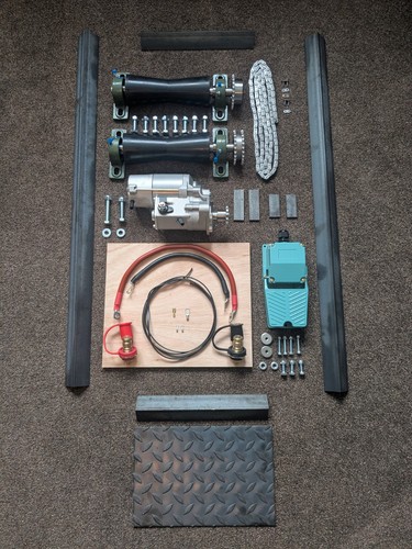 Motorcycle roller starter kit - motorcycle,