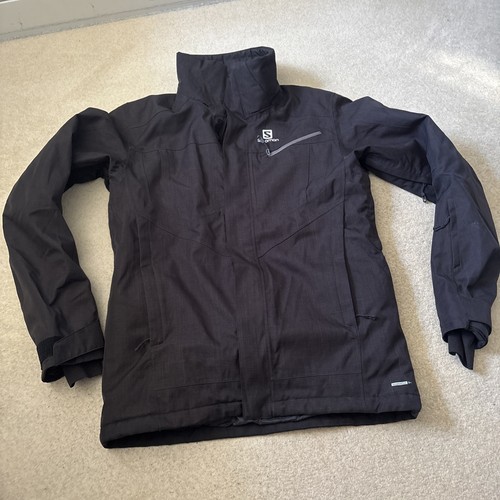 Salomon ski jacket dark brown - jacket,