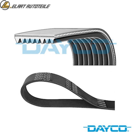 Ribbed belt 8pk1190hd for - v-ribbed,