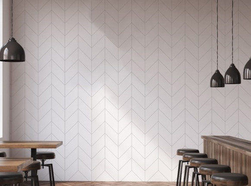 Diy wall panelling chevron - ,