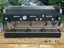 CUSTOM LA MARZOCCO LINEA CLASSIC 3 GROUP BLACK/ROSE GOLD ESPRESSO COFFEE MACHINE