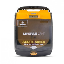 Physio Control AED Trainer Lifepak CR-T Bundle with Case Pads Remote Control