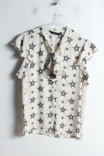 Zara Womens Pussy Bow Star