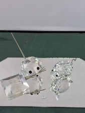Swarovski Crystal Pig  Mouse