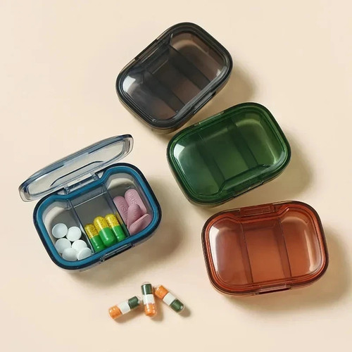 Mini pill box organizer - pill,