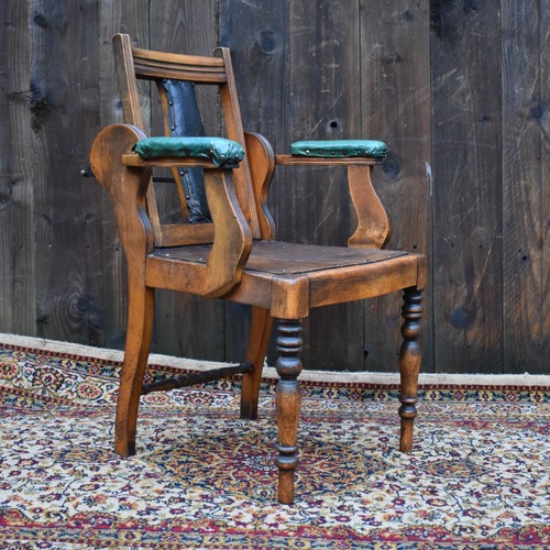 Antique edwardian leather and - edwardian,