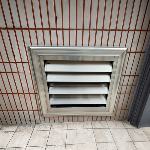 Air vent grille with fly - vent,