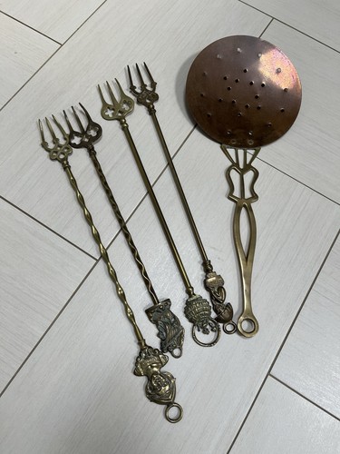 These are vintage brass