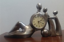 Atique juliana aluminum - aluminum, clock