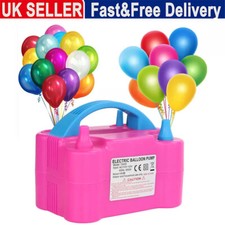 600W High Power Balloon Pump - Electric Portable Inflator w/ UK Plug