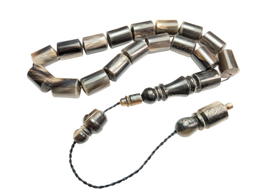 Buffalo horn worry beads - buffalo,