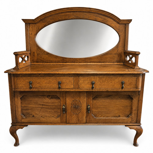 Antique edwardian oak - edwardian,
