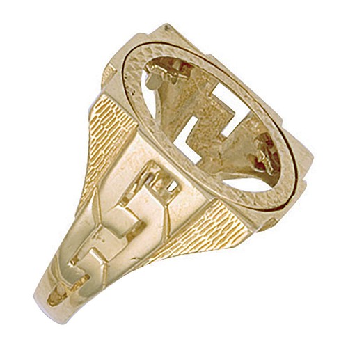 Yellow gold square - yellow, top