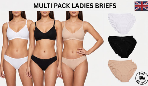 Pack3 ladies cotton - ladies,