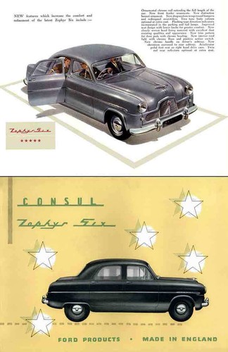 Ford consul zephyr six - consul, &
