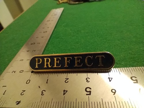 Vintage school prefect black - school,