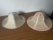 2 Authentic Chinese Fan Hats 1