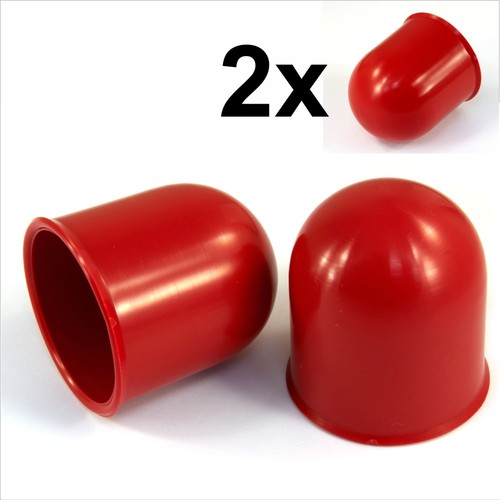 50mm red tow ball bar - 2x,