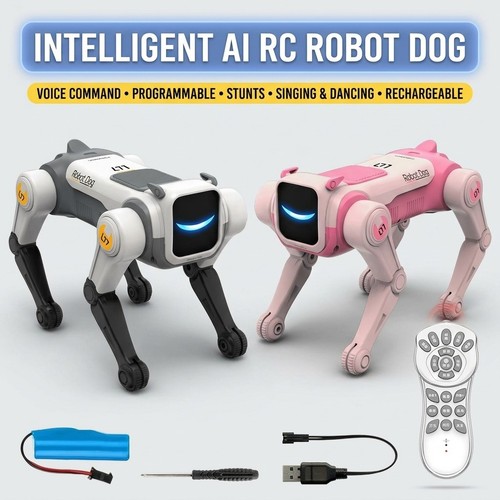 Smart robot dog toy - rc,