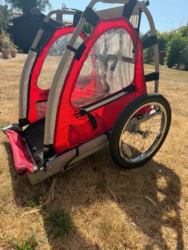 Kids bike trailer dog pet - trailer,