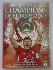 Liverpool FC Champions Of Europe 2005 DVD 2004/2005 Season Review Steven Gerrard