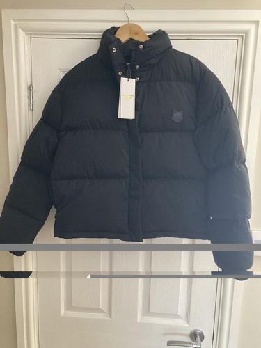 Maison kitsuné black - black, cropped