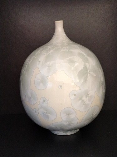 Crystalline glaze bulbous - crystalline,