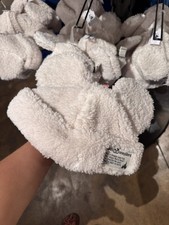 2025 Walt Disney World Mickey Ears Sherpa Tokyo Style Winter Hat White New