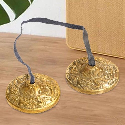 Tibetan tingsha cymbals 5cm - tibetan,