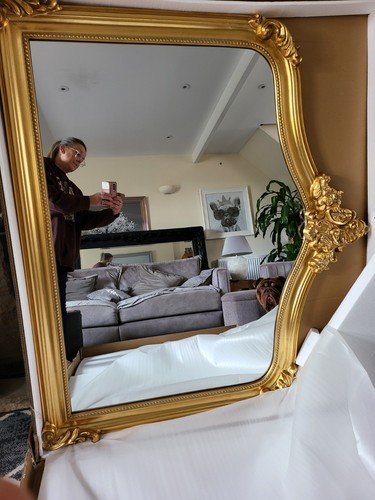 Large antique gold ornate - large,