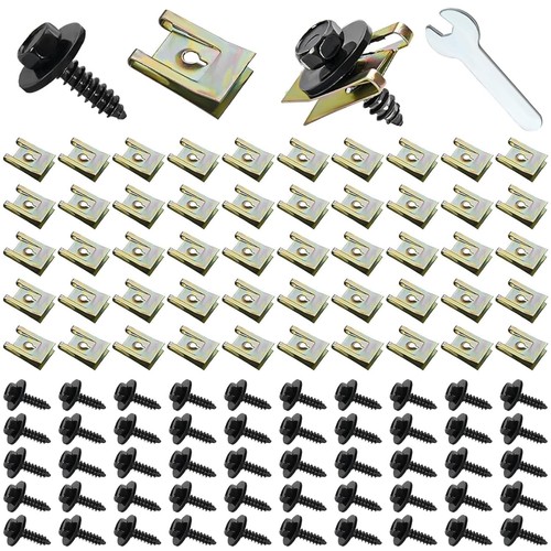 100x nut hex screw for - nut,