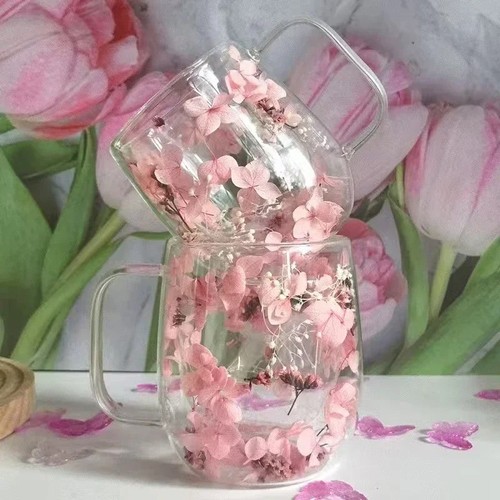 1pc double walled - real, flower